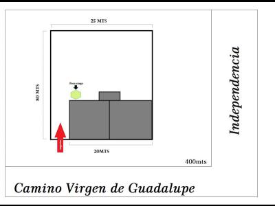 Terrenos Alquiler Santiago Del Estero DUEO Alquila terreno de 25x 70 (con mejoras) )ideal canchas, vivero o patio de comidas.