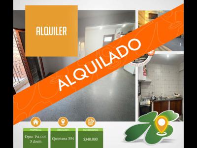 Departamentos Alquiler Santiago Del Estero Dpto 3 dorm Primer piso con Balcn