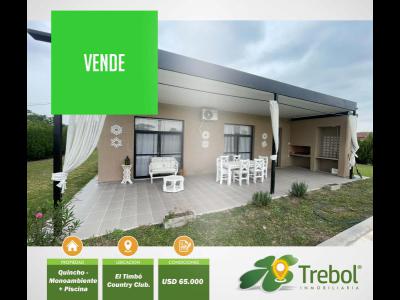 Casas Venta Santiago Del Estero Quincho Monoambiente en El Timb con piscina y galera Precio mejorado
