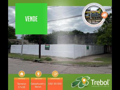 Terrenos Venta Santiago Del Estero Terreno esquina Cassafoussth y Beruti Centro LB