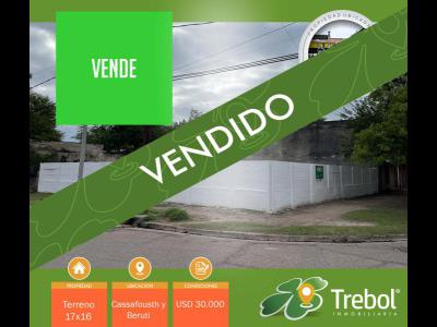 Terrenos Venta Santiago Del Estero Terreno esquina Cassafoussth y Beruti Centro LB